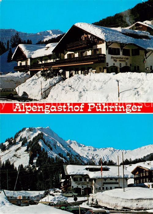 Mittelberg Kleinwalsertal AT Alpengasthof Puehringer Panorama