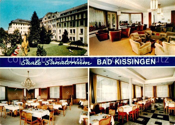 Bad Kissingen Saale Sanatorium Speise und Aufenthaltsraum