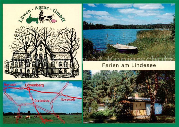 Loewenberg Oberhavel Loewen Agrar GmbH Lindesee Waldpartie