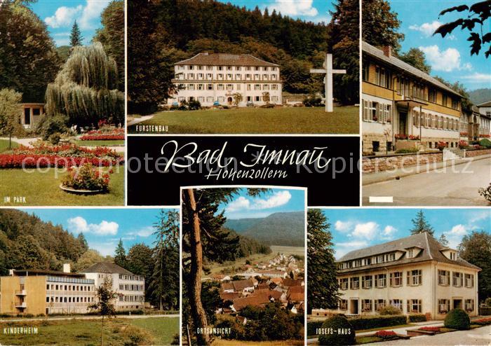 Bad Imnau Sanatorium Stahlbad Im Park Fuerstenbau Kinderheim Ortsansicht Josefs