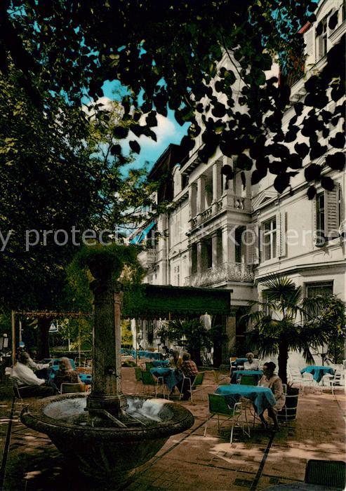 BADENWEILER BW Hotel Roemerbad Terrasse