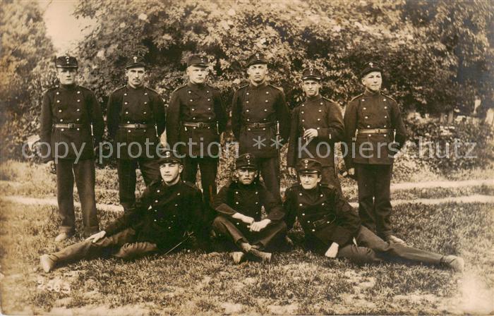 Militaria Schweiz Soldaten Gruppen Foto