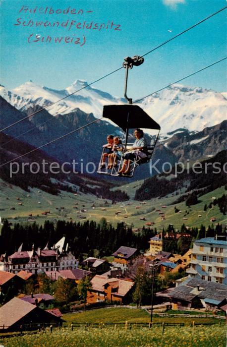 Sessellift Chairlift Telesiege Adelboden-Schwandfeldspitz