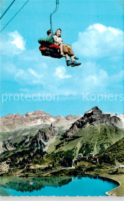 Sessellift Chairlift Telesiege Truebsee Jochpass