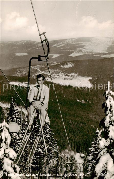 Sessellift Chairlift Telesiege Bayer. Wald Arber