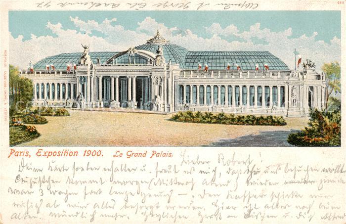 Exposition Universelle Paris 1900 Le Grand Palais