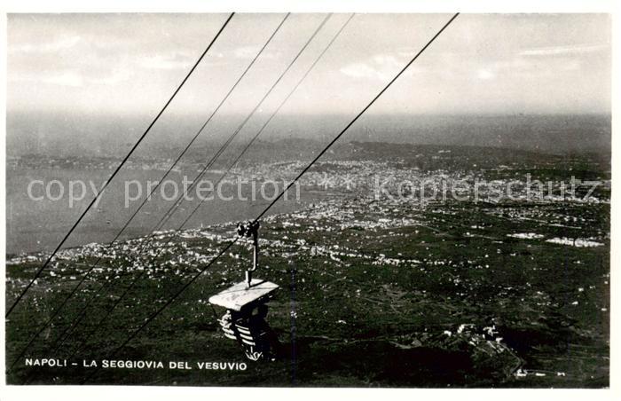 Sessellift Chairlift Telesiege Napoli Seggiovia del Vesuvio