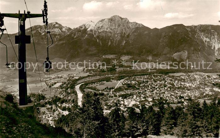 Sessellift Chairlift Telesiege Bad Reichenhall
