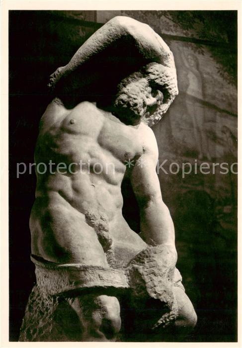 Michelangelo Sein Leben und sein Werk Unvollendete Statue eines Sklaven