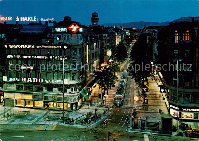 Strassenbahn Tramway-- Zuerich Bahnhofstrasse