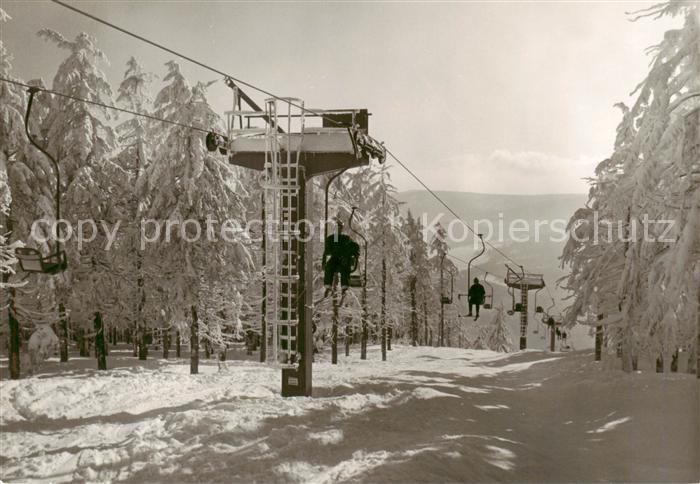 Sessellift Chairlift Telesiege Oberwiesenthal
