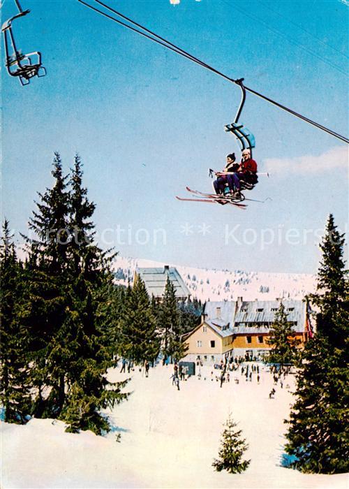 Sessellift Chairlift Telesiege Vitocha Bulgarien