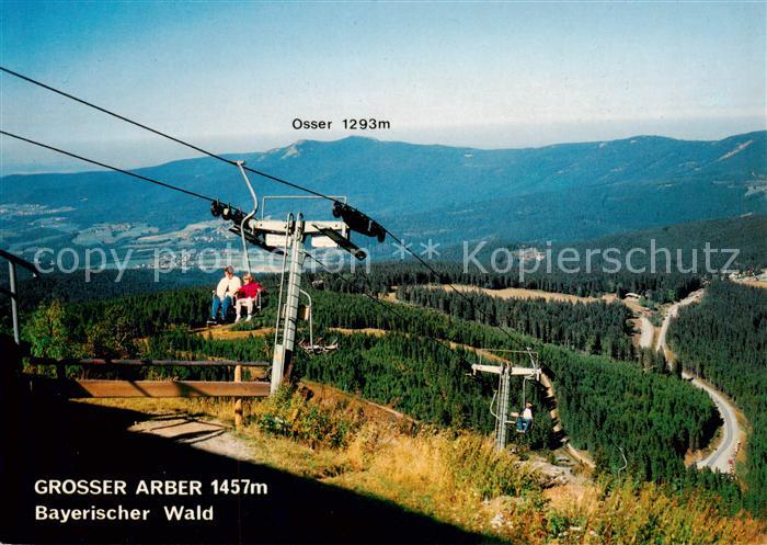 Sessellift Chairlift Telesiege Grosser Arber Bayerischer Wald