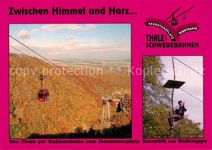 Sessellift Chairlift Telesiege Thale Schwebebahn