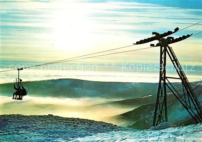 Sessellift Chairlift Telesiege Krkonose Lanovkau na Snezku
