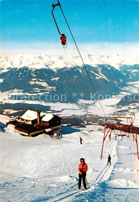 Skilift Schlepplift Remontees-Mecaniques Rifugio Plan de Corones Zillertaler Alp