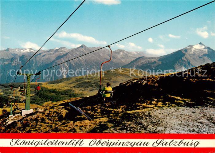 Sessellift Chairlift Telesiege Koenigsleitenlift Oberpinzgau Salzburg