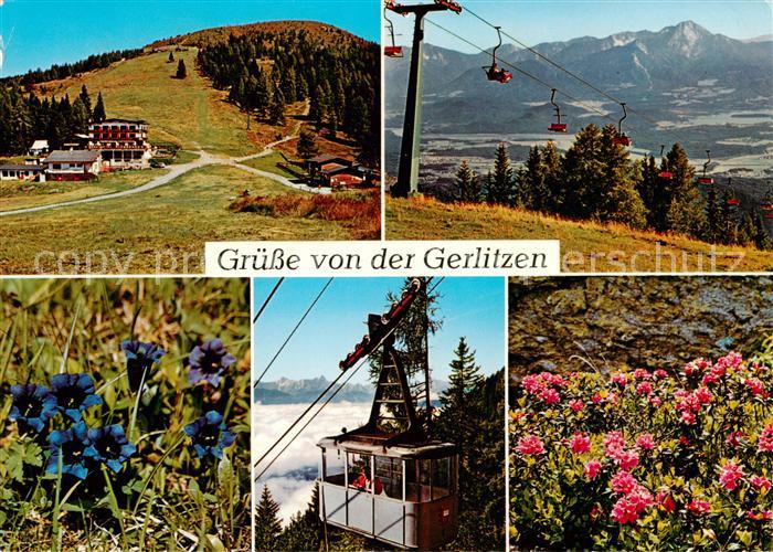 Sessellift Chairlift Telesiege Gerlitzen