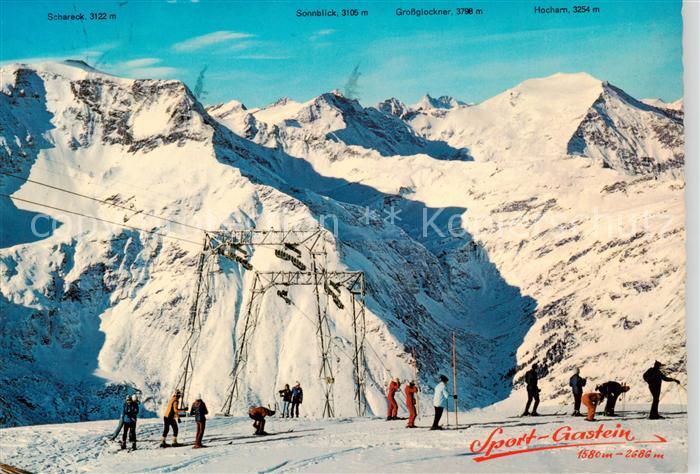 Skilift Schlepplift Remontees-Mecaniques Sport Gastein Hofgastein