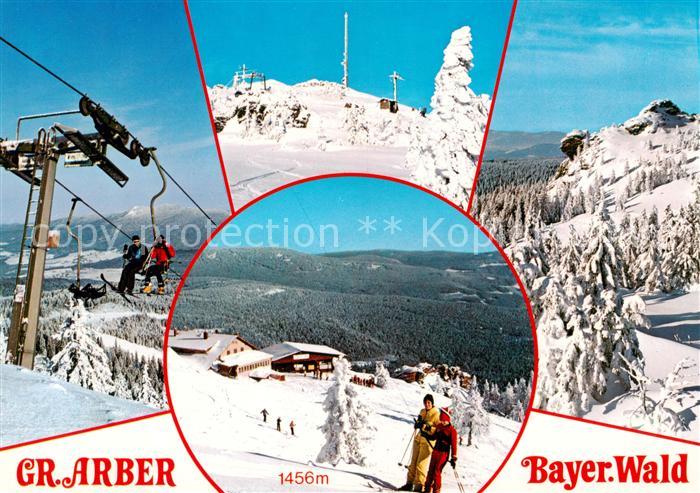 Sessellift Chairlift Telesiege Gr. Arber Bayer. Wald