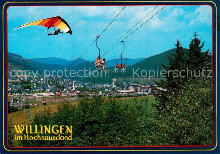 Sessellift Chairlift Telesiege Willingen Hochsauerland