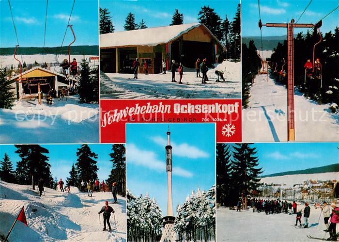 Sessellift Chairlift Telesiege Ochsenkopf Fichtelberg