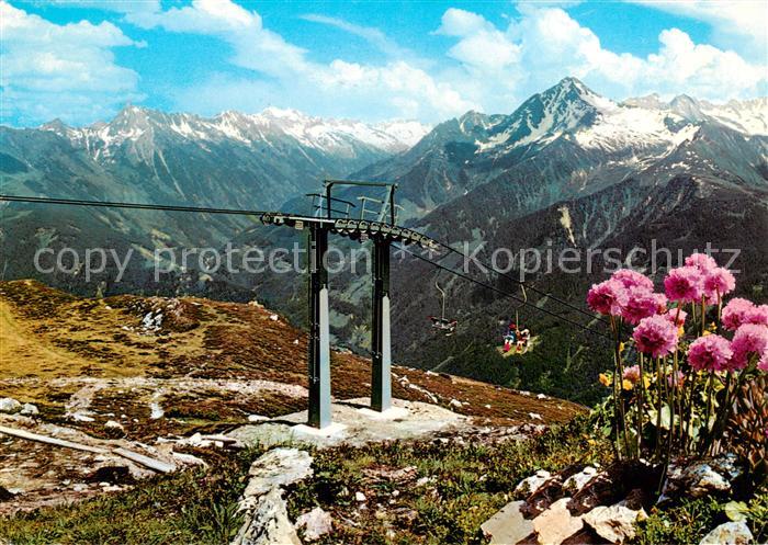Sessellift Chairlift Telesiege Finkenberger Almbahnen Zillertahl Tirol