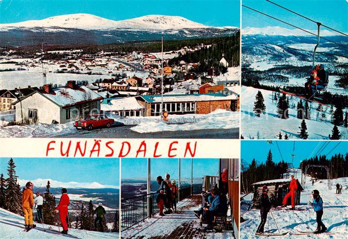 Sessellift Chairlift Telesiege Norrland Funasdalen