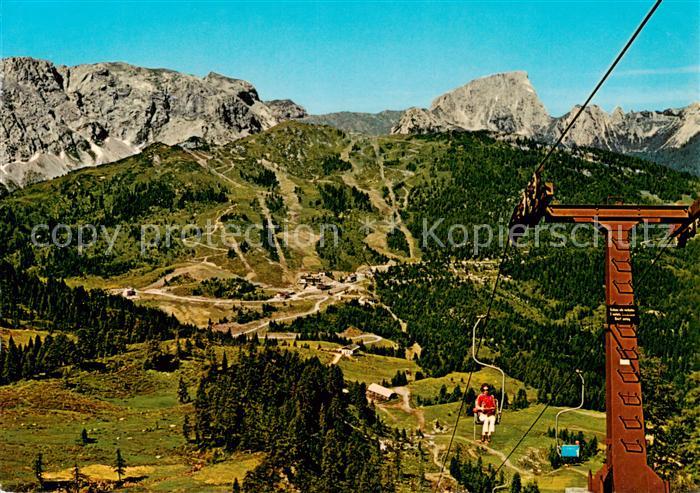 Sessellift Chairlift Telesiege Schoenes Kaernten