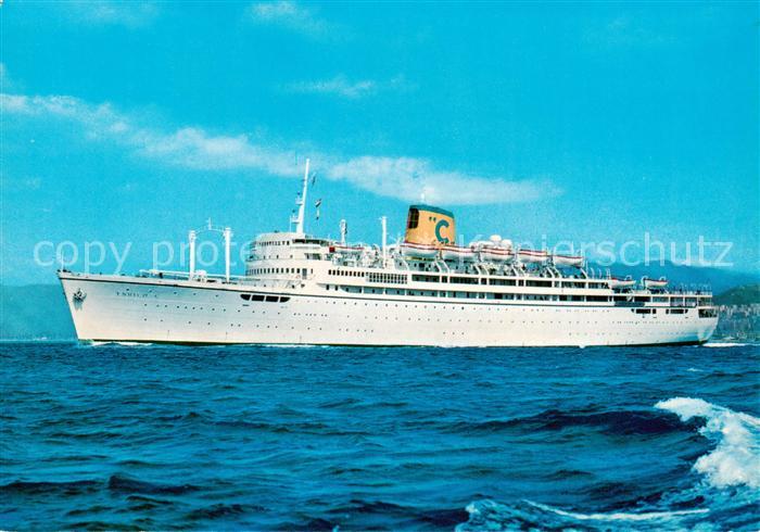 Dampfer Oceanliner TS Enrico C.
