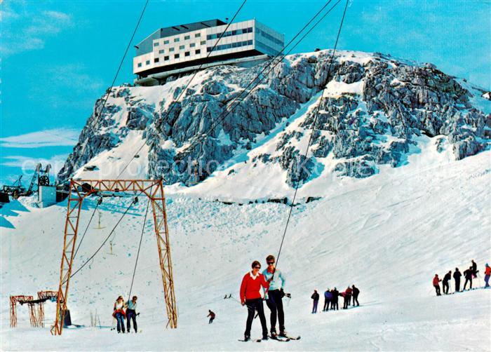 Skilift Schlepplift Remontees-Mecaniques Gletscherstation Dachstein Suedwandbahn
