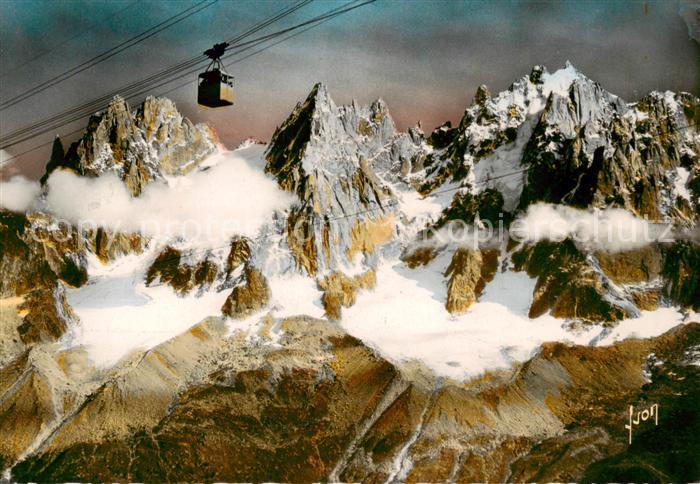 Seilbahn Cable-Car Telepherique Chamonix Hte Savoie