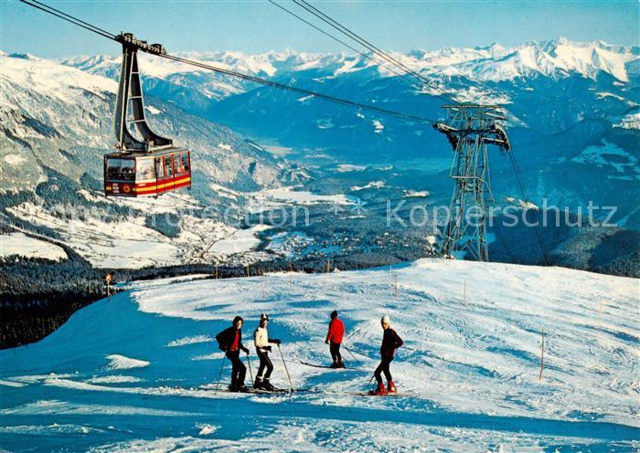 Seilbahn Cable-Car Telepherique Flims Laax Crap Sogn Gion