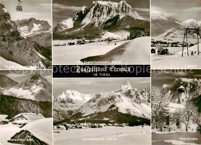 Seilbahn Cable-Car Telepherique Zugspitzdorf Ehrwald