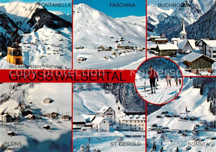 Seilbahn Cable-Car Telepherique Grosswalsertal oesterreich