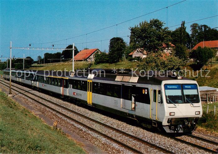 Eisenbahn Railway Chemin de Fer SBB Pendelzug Regionalverkehr mit Treibwagen RBD