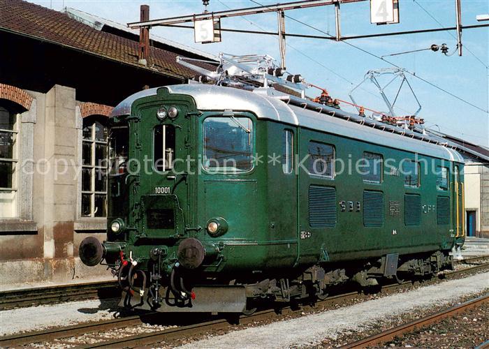 Eisenbahn Railway Chemin de Fer SBB Lokomotive Re 4/4 I 10001