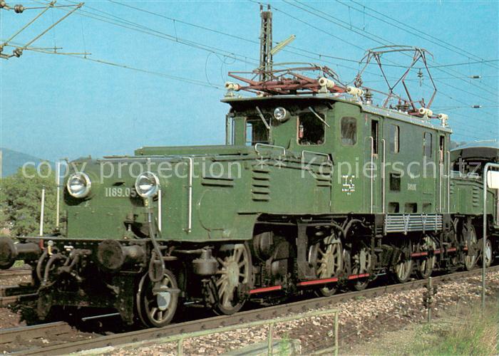 Lokomotive Eisenbahn Railway Elektrolokomotive 1189.05
