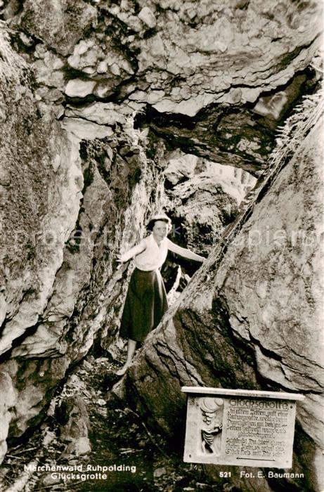 Ruhpolding Bayern Maerchenwald Gluecksgrotte