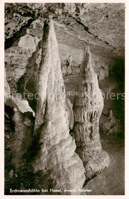 Hasel BW Erdmannshoehle Amerik Fuellofen