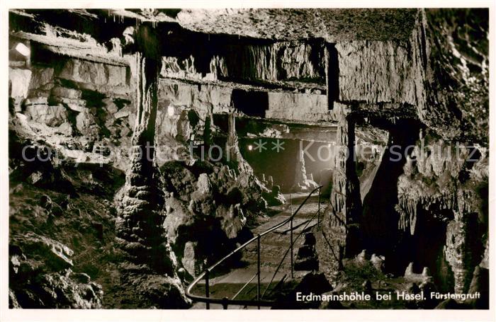 Hasel BW Erdmannshoehle Fuerstengruft