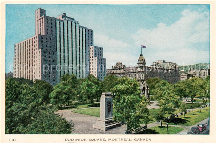 Montreal Quebec Dominion Square