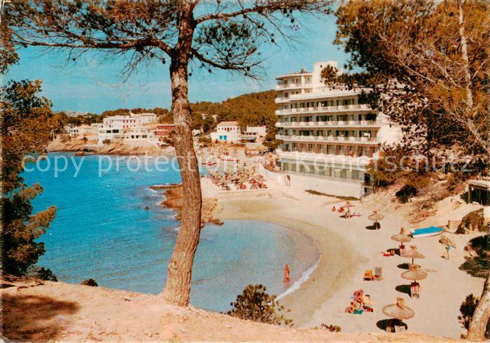 San Telmo Andraitx Mallorca ES Strandpartie