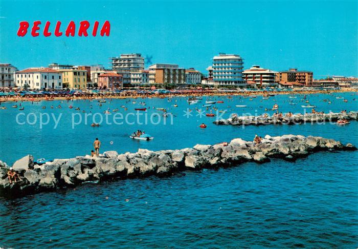 Bellaria Rimini IT Panoramica dal mare