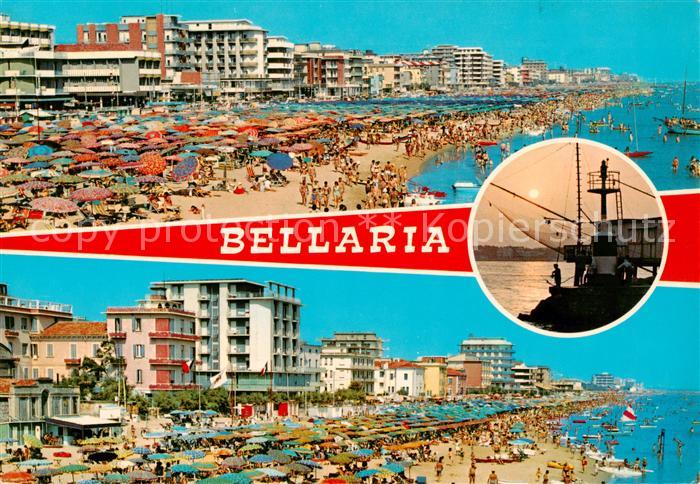 Bellaria Rimini IT Accogliente spiaggia
