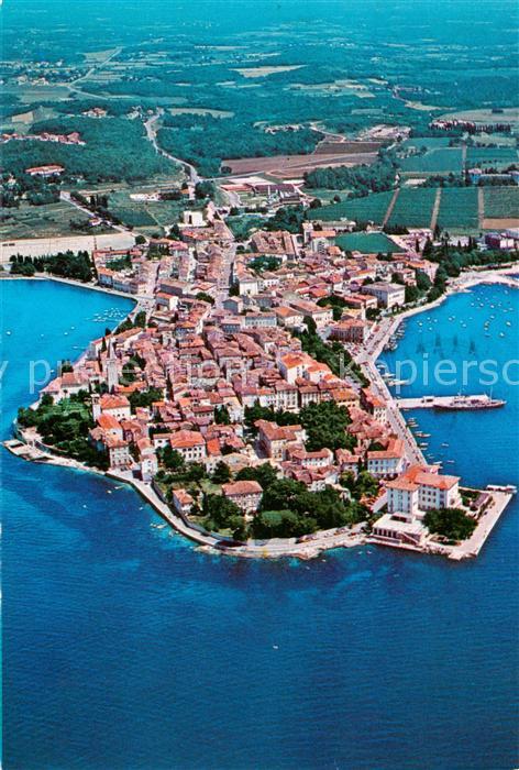 Porec Croatia Playa Laguna Fliegeraufnahme
