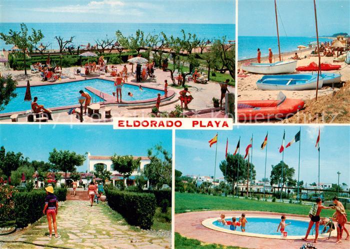 Cambrils Costa Dorada ES Eldorado Playa Strand Pool Park