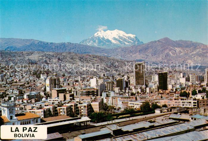 La Paz Bolivia Stadtansicht