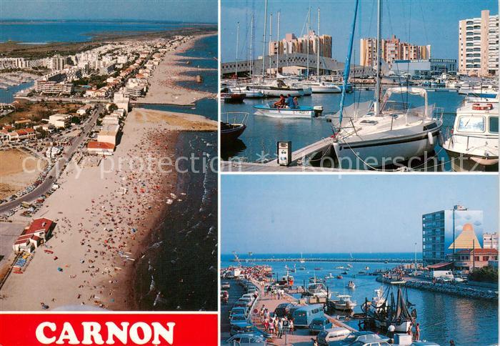 Carnon-Plage 34 Herault Le Littoral Languedocien Vue aerienne