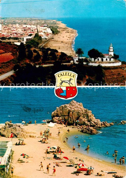 Calella de Mar ES Strandpartien